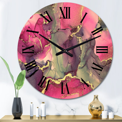 Horloge murale surdimensionnée