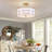 16" semi-flush mount ceiling light fixture