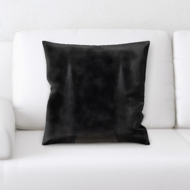 Microsuede Throw Pillow