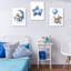 3 Piece Wrapped Canvas Print-1197249175