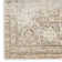 Haydel Oriental Machine Washable Power Loom Polyester Area Rug in Beige