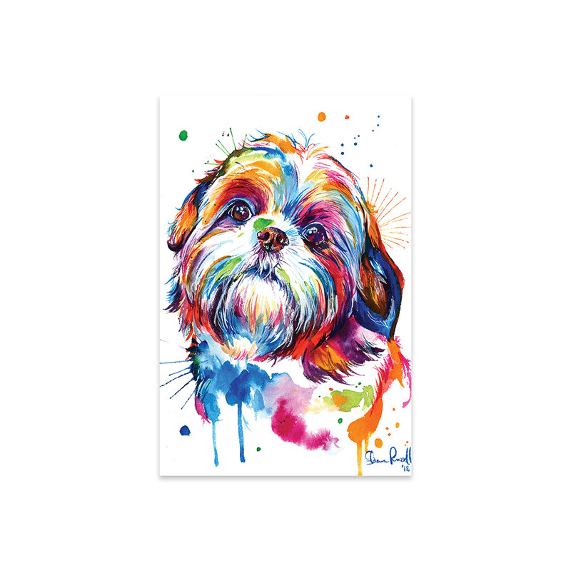 Shih Tzu par Weekday Best - impression sans cadre