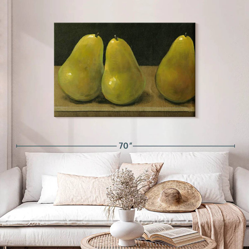 Yarlin Pear Study, 30" H x 45" W
