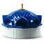 Scheherazade's Quarters Scented Candle in Blue/White/Gold
