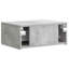 49cm W Manufactured Wood Bedside Table-907077003
