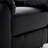 Langston Upholstered Manual Recliner Chair with Padded Arms and Lever Recline