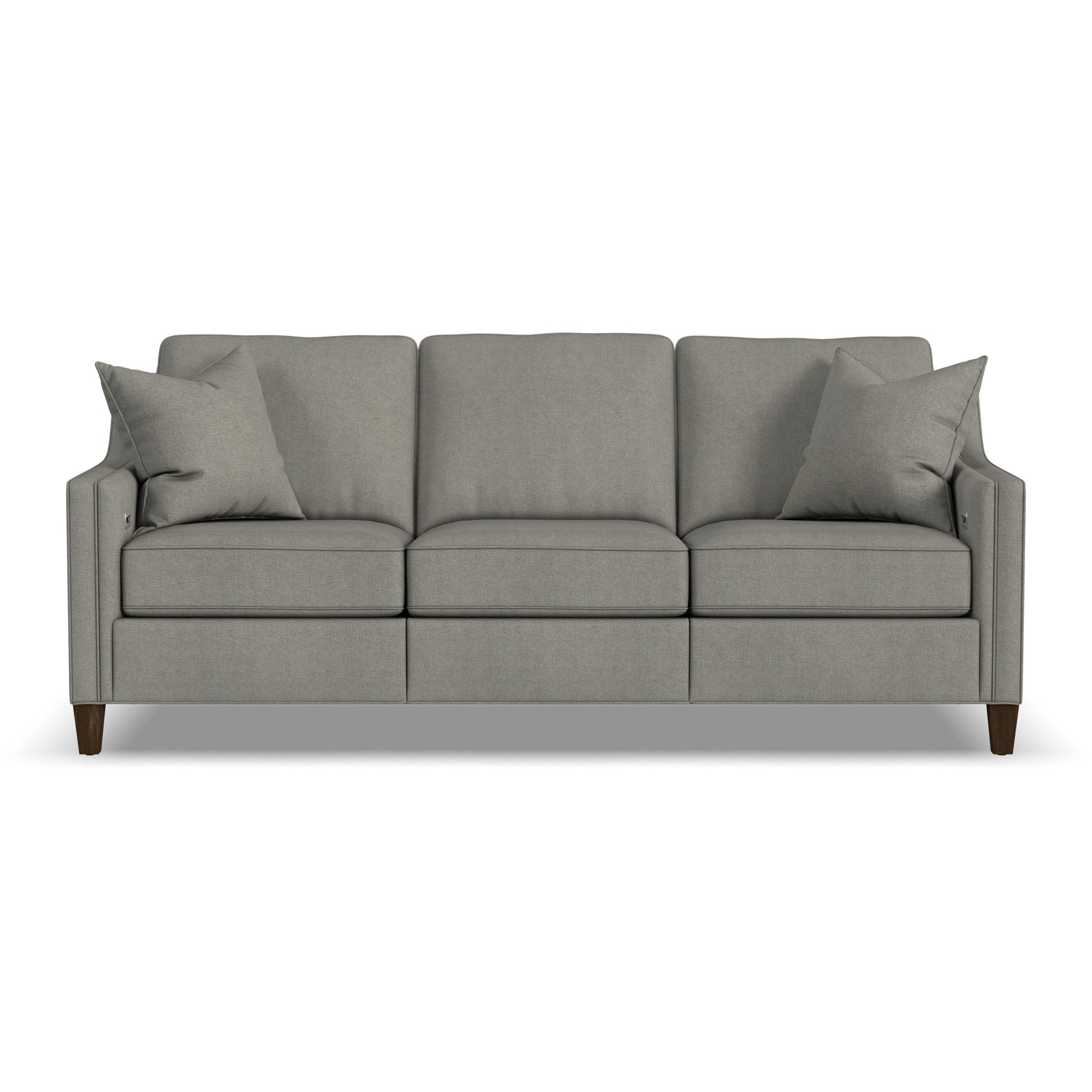 Finnegan Power Inclining Sofa, Gray
