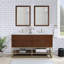 Ensemble de meuble-lavabo double 60 po Kleier-83630241