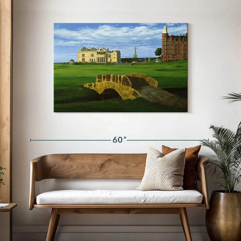 Kavia Golf Course V, 30" H x 45" W