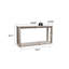 Console rectangulaire avec rangement pour le hall d'entrée et le salon-129757116