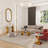 Odenville Glass Top Single Coffee Table-210765989