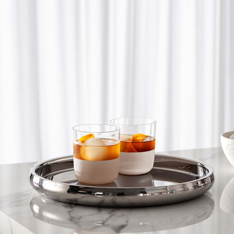 Manufacture Rock Blanc Old Fashioned Drinking Glass