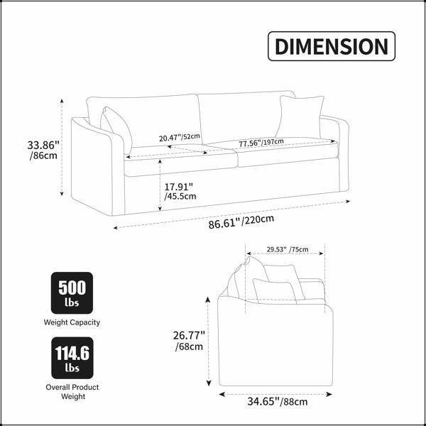 Dimensions du produit