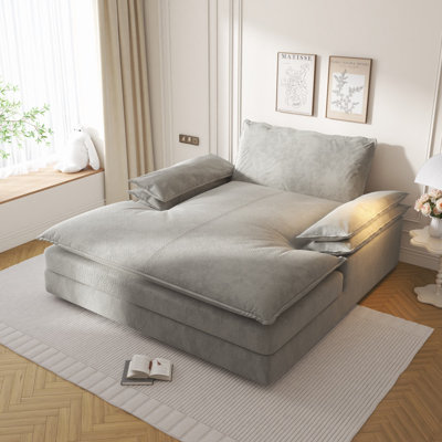 Canapé paresseux en chenille 80 po