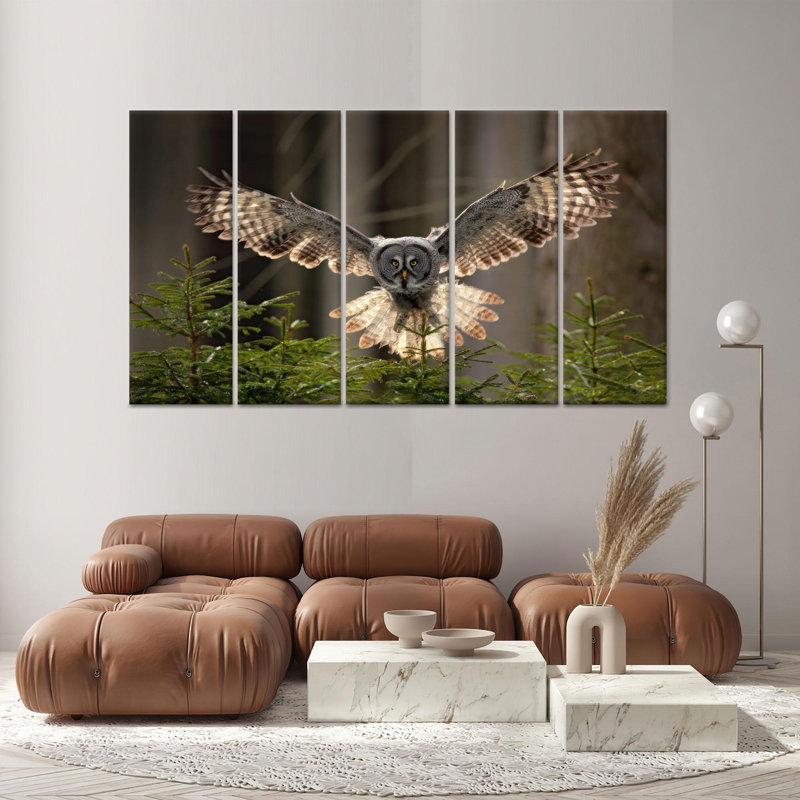 Elegant Bohemian Holiday Decor - reproduction d'art sur toile, toile tendue 5P, 43,3 po H x 78,7 po l