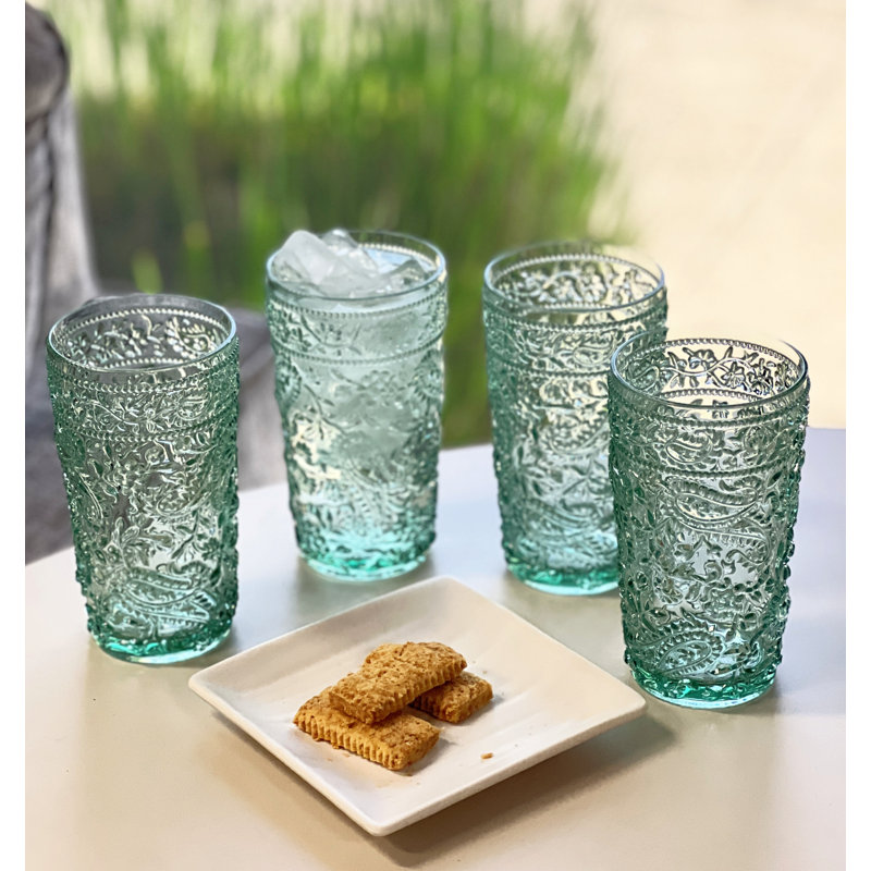 Verre à boire en acrylique Lola, 17 oz, Vert