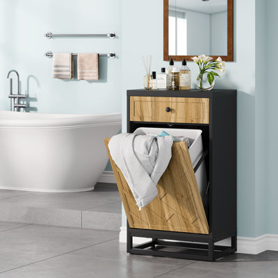 Poubelle en bois manufacturé - 10 gallons