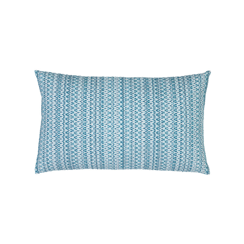Kaleidoscope Sunbrella® Indoor/Outdoor Pillow Cover & Insert, 12" H x 20" W, Rectangular, Clay
