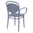 Farrah Stacking Patio Dining Armchair-1363865807