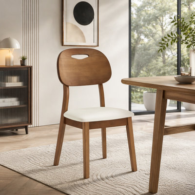 solid wood dining chairs