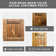 12'' x 12'' Wood Interlocking Deck Tile(Set of 10)