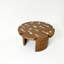 Table de bout ronde Mid-Century unique