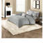 Ensembles de literie en microfibre douce, style métallique simple TG pour la maison