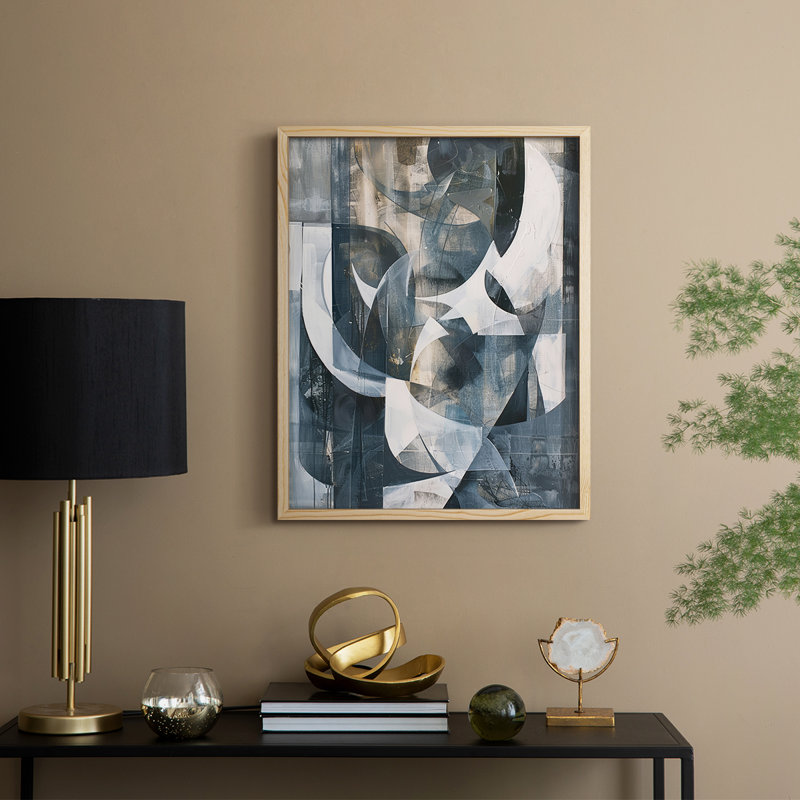 " ABSTRACT Series CDLXXXII ", Natural, 11" H x 9" W