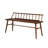Margr 47" Low Back Wood Bench-1888040307