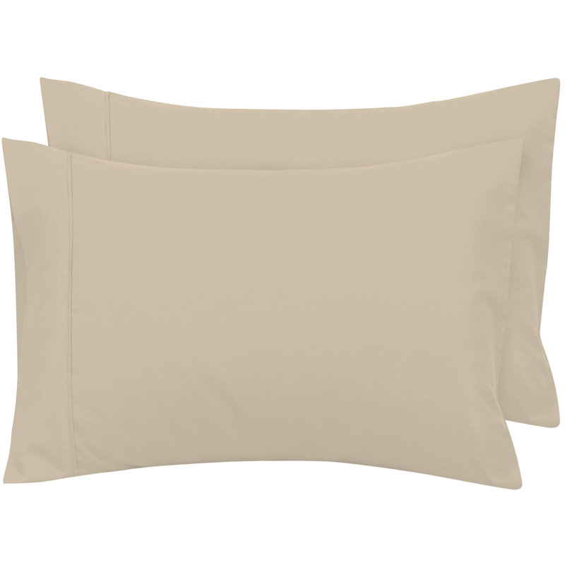 Royale Linens | Bed Pillow Cover | Pillowcases | Brushed Microfiber Wrinkle & Fade Resistant | Soft & Cozy| Size Pillow Case