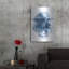  «Blue Geometric Abstract 2» par Wild Apple Portfolio, art mural en métal, 24 po x 36 po-397719455