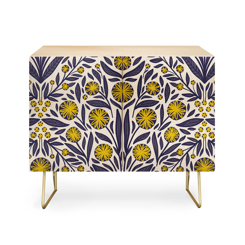 Lamptrai Accent Cabinet, Gold