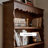 Nut-brown Solid Wood Sideboard