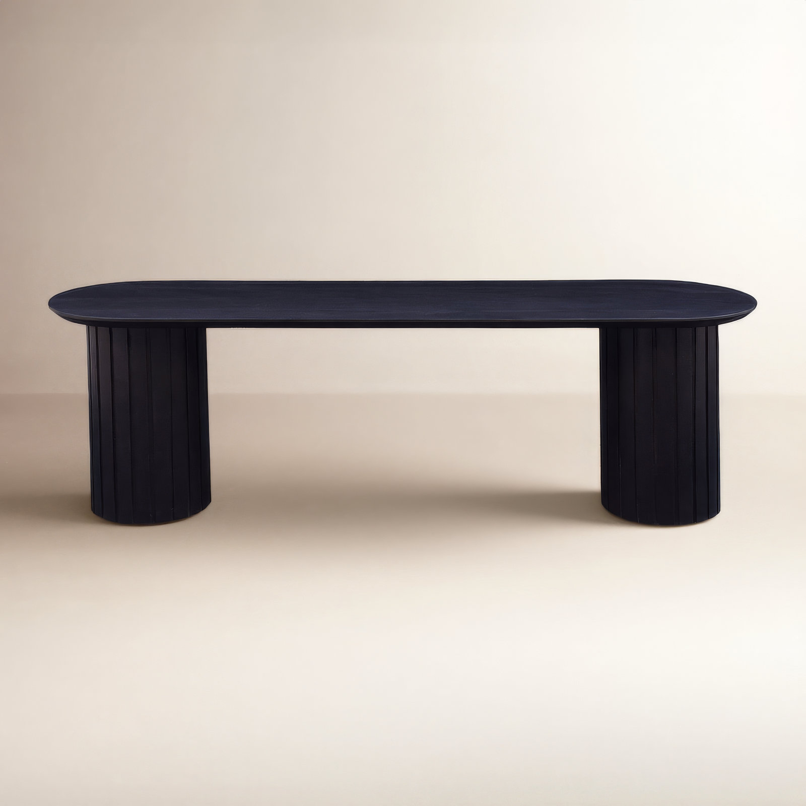 Daley 59" Dining Bench, Black