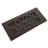 Reggio Register 4x10 Low-Profile Steel Floor Vent Cover - Diagonal Pattern - Rust-Proof Louver-95566449