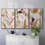 Birds In Motion IV, reproduction sur toile 3 pièces-91887446-91887447