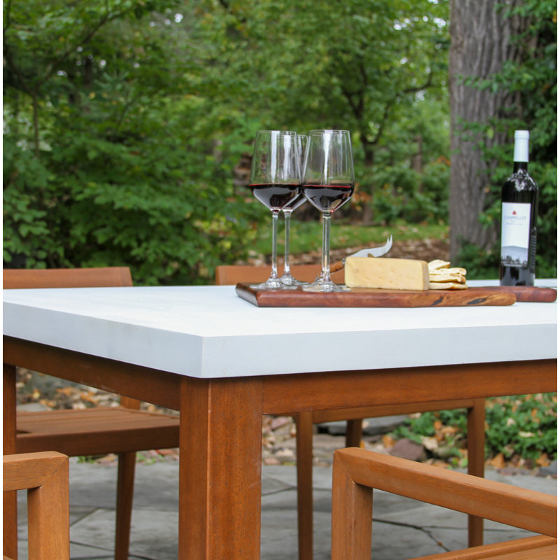 Kinsler Rectangular 7 - Person 68" Long Dining Set