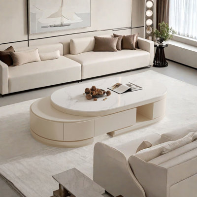 Table basse de style moderne et minimaliste