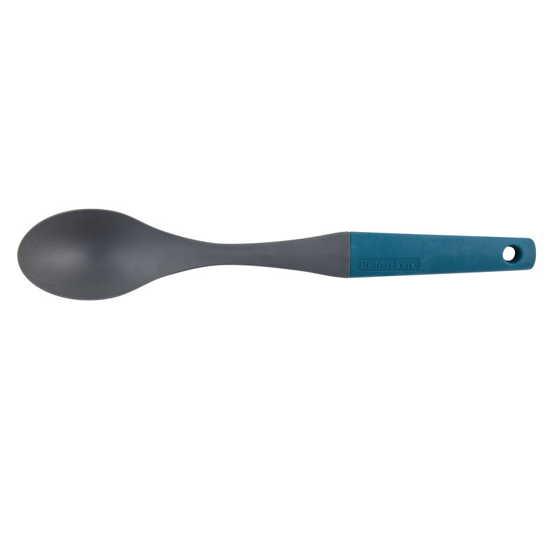 Sea Green and Ash Gray 9-Piece Nylon Kitchen Utensil Set