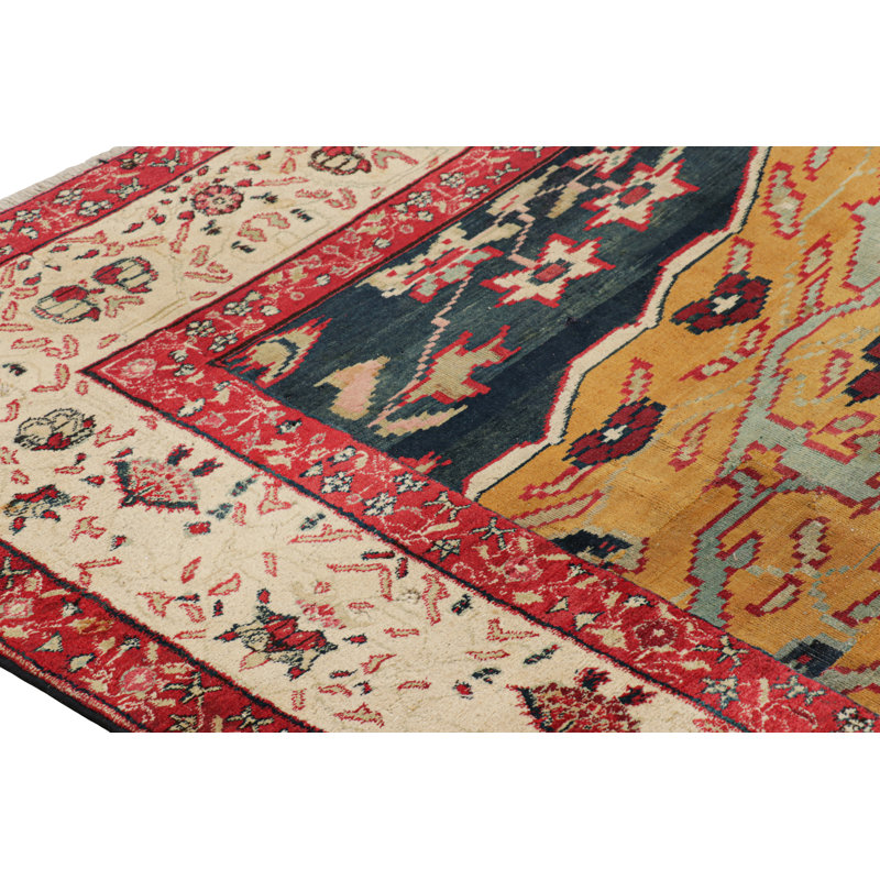One-of-a-Kind 7'10”x9'10” Hand Knotted Area Rug