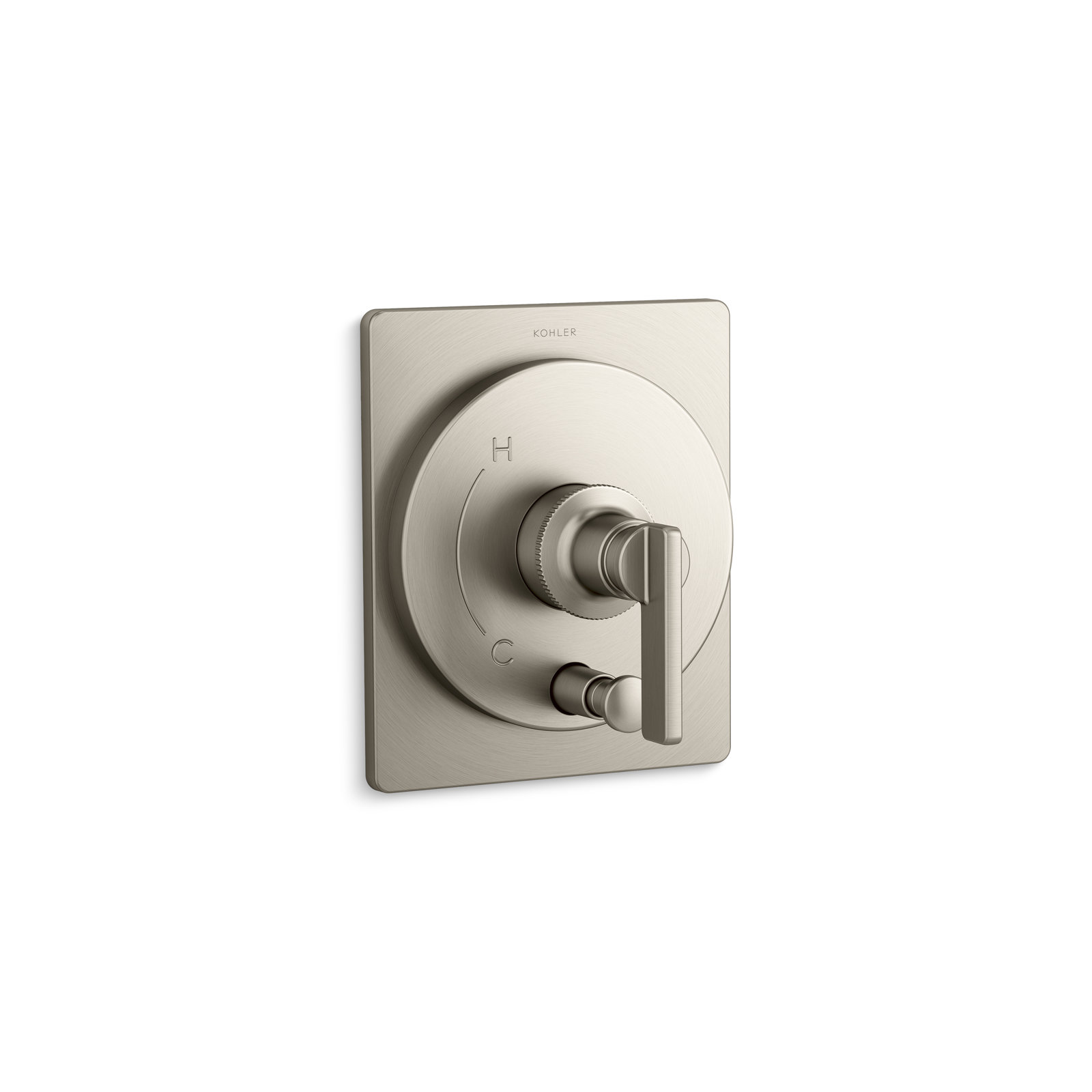 Castia Rite-Temp Valve Trim with Diverter, Vibrant Polished Nickel