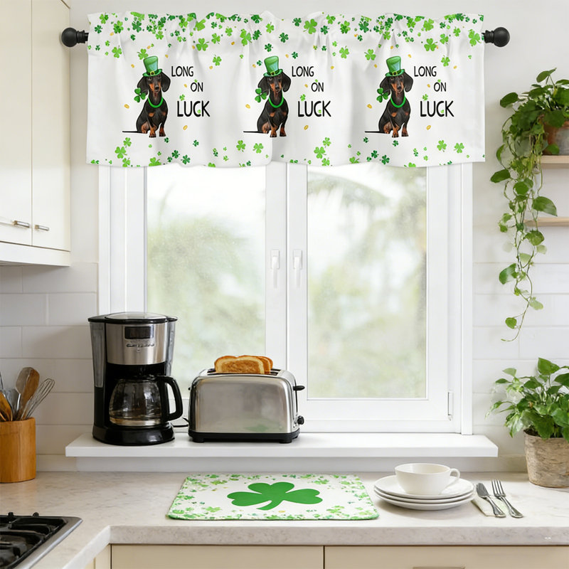 Rideaux de cuisine St.Patrick's Day