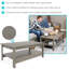 Table basse Piroska