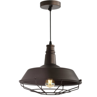 Luminaire suspendu pour dôme simple 1 lumières Vasquez