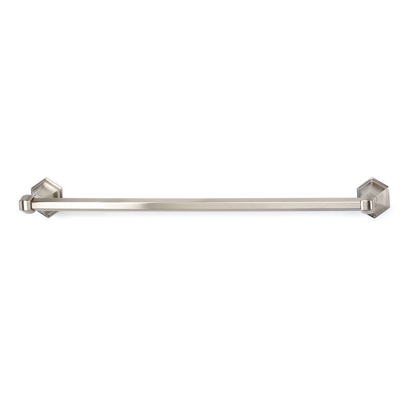 Nicole Towel Bar, Satin Nickel