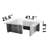 Luton Glass Top Coffee Table