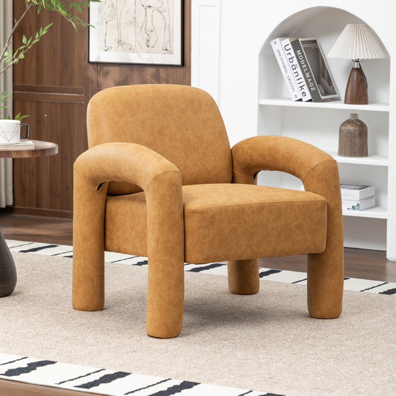Fauteuil Iryanna, Jaune