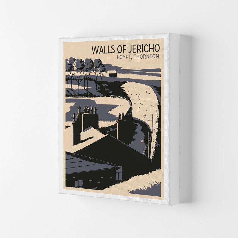 Walls Of Jericho by Richard O'Neill - Print, Wrapped Canvas, 59.4cm H x 42cm W x 4cm D