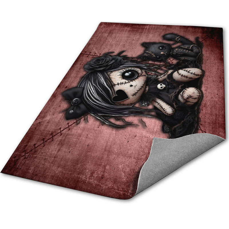 Tapis Little Little Stitch Ups, Rectangle 5 pi x 7 pi