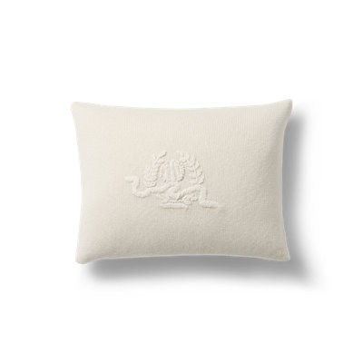 Coussin en tricot Lara